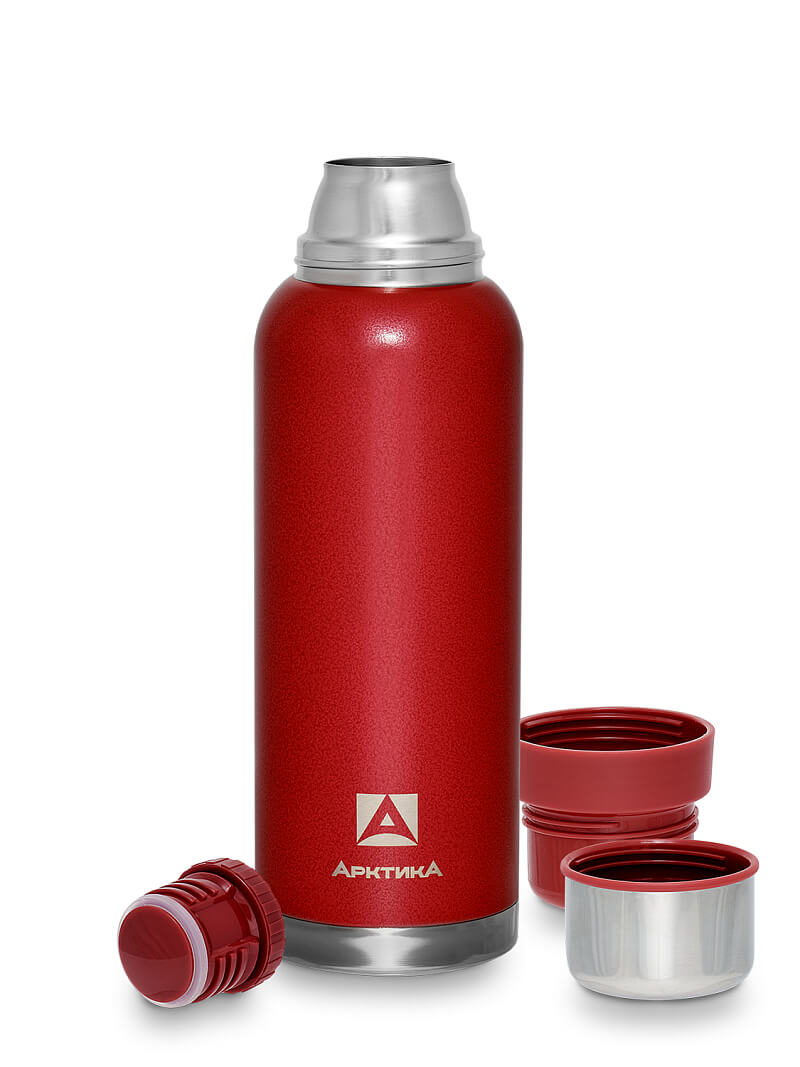 Термос Арктика 106-1200 1,25л ударостойкий (красный)