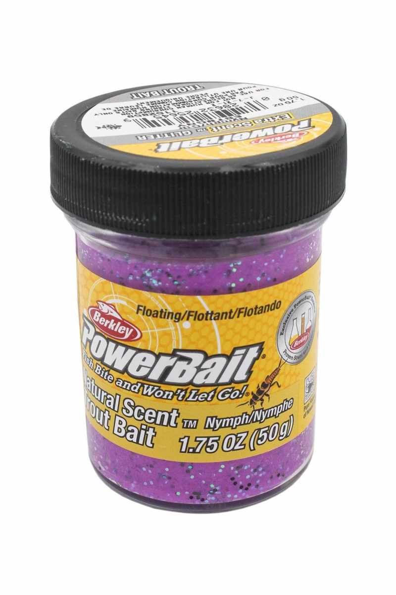 Паста POWERBAIT Natural Scent Trout Bait Nymph Glitter (50g)