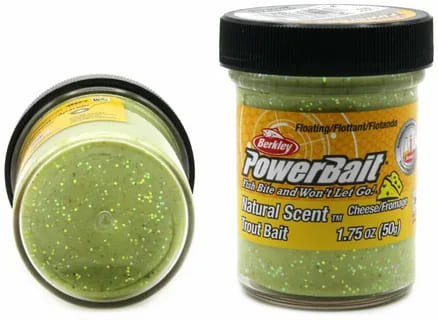 Паста POWERBAIT Natural Scent Trout Bait Cheese Light Green (50g)