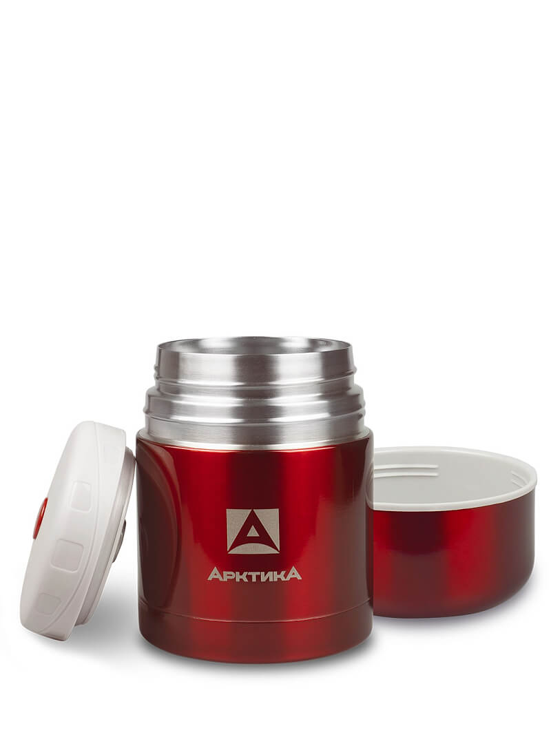 Термос Арктика 302-500-RD 0,5л с широким горлом (красный)