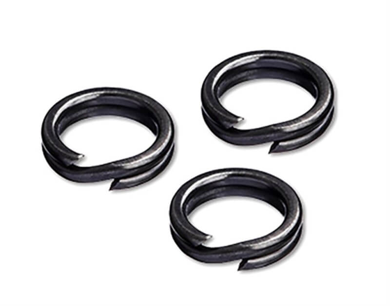 Кольцо заводное Mat Black Split Ring FISH SEASON
