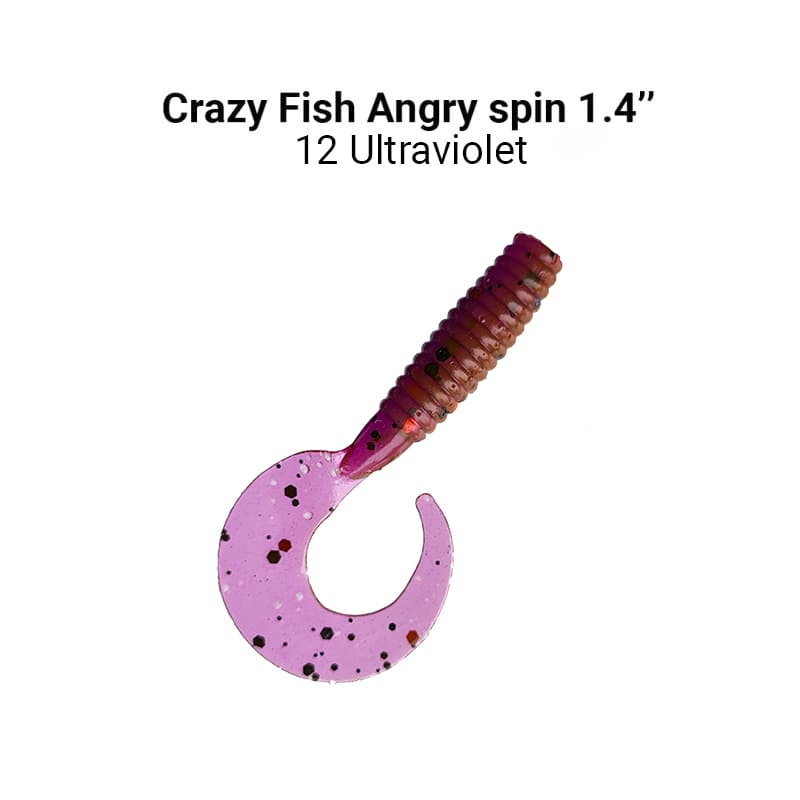Мягкая приманка CF ANGRY SPIN 1,4