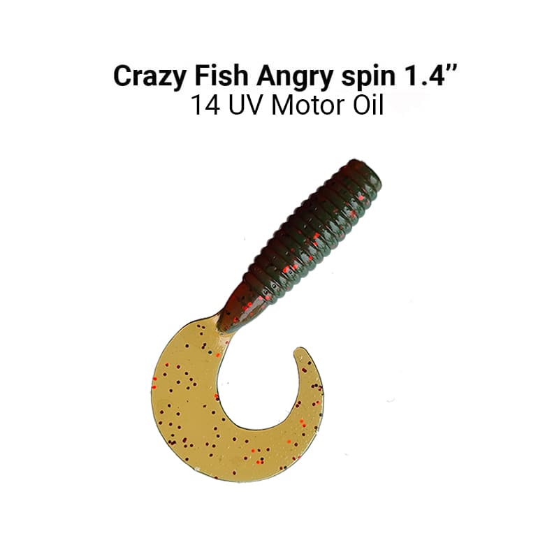 Мягкая приманка CF ANGRY SPIN 1,4