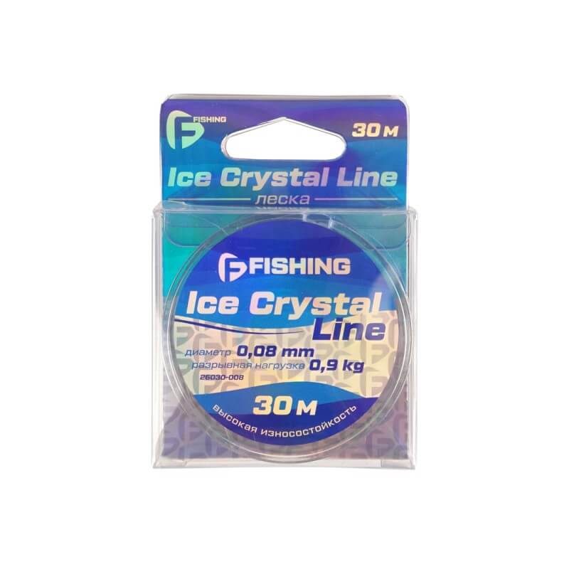 Леска F-FISHING Ice Crystal Line 30м 0,20мм