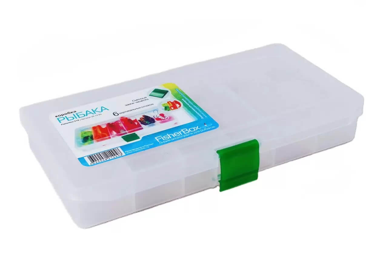 Коробка рыболова FISHERBOX 216 (22х12х3см)