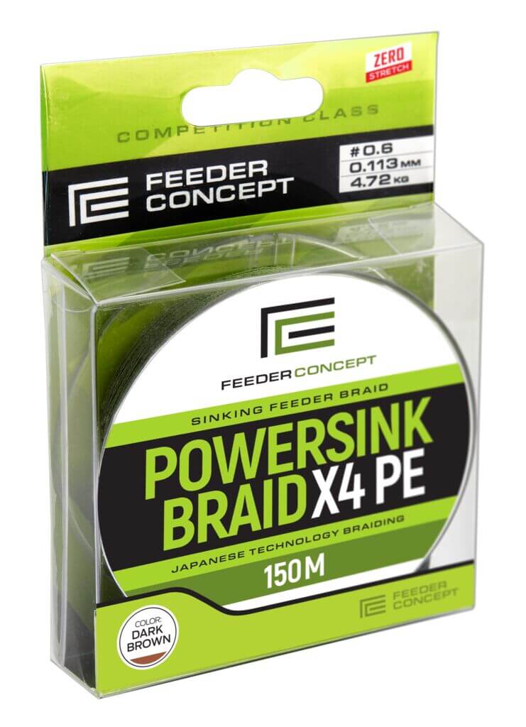 Шнур Feeder Concept Distance х8 BRAID Dark Green 150/016