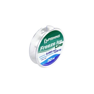 Леска F-FISHING Freeze Ice Line 30м 0,117мм 1,15кг