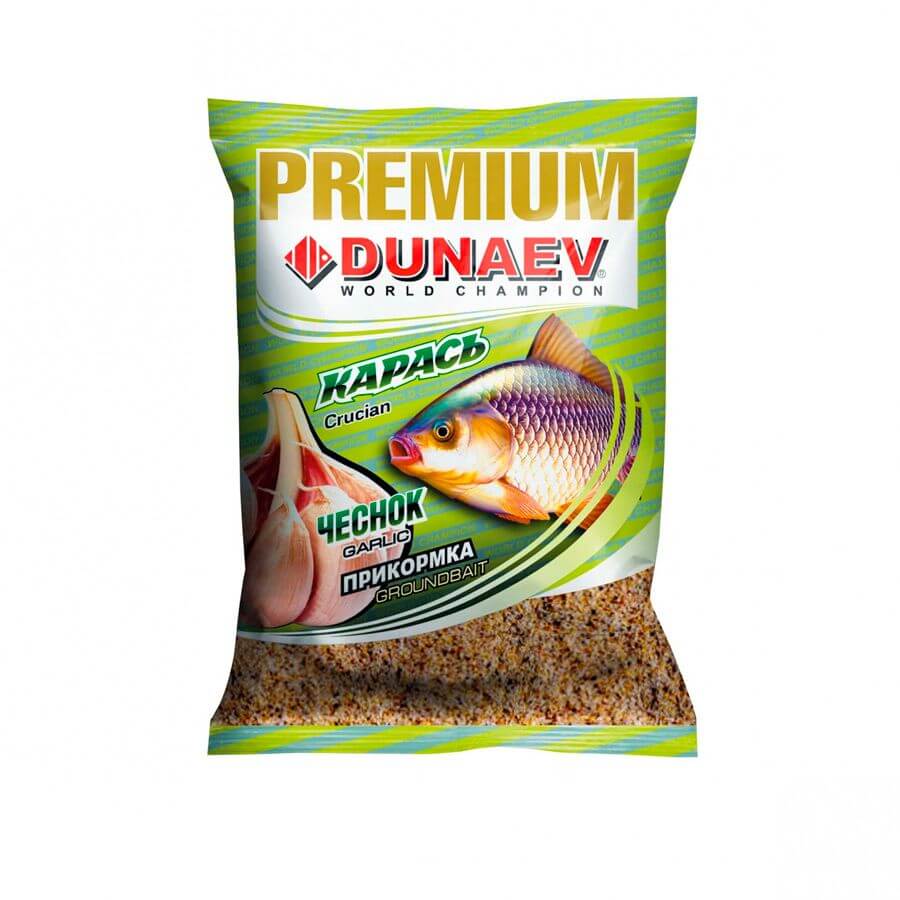 Прикормка DUNAEV-PREMIUM 1кг Карась Чеснок