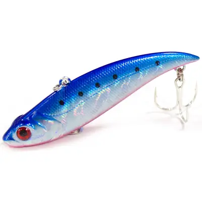 Раттлин GC BAY BLUE VIB 90мм 21g UV#05/54 (Sardine Red Berry)