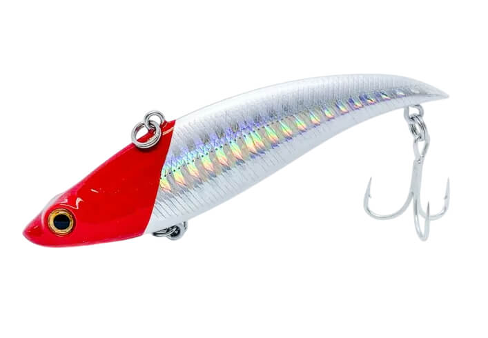 Раттлин GC BAY BLUE VIB 90мм 21g UV#01/55 (Red Head)