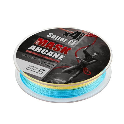 Шнур AKKOI MASK ARCANE x4 200m multicolor 0.16mm