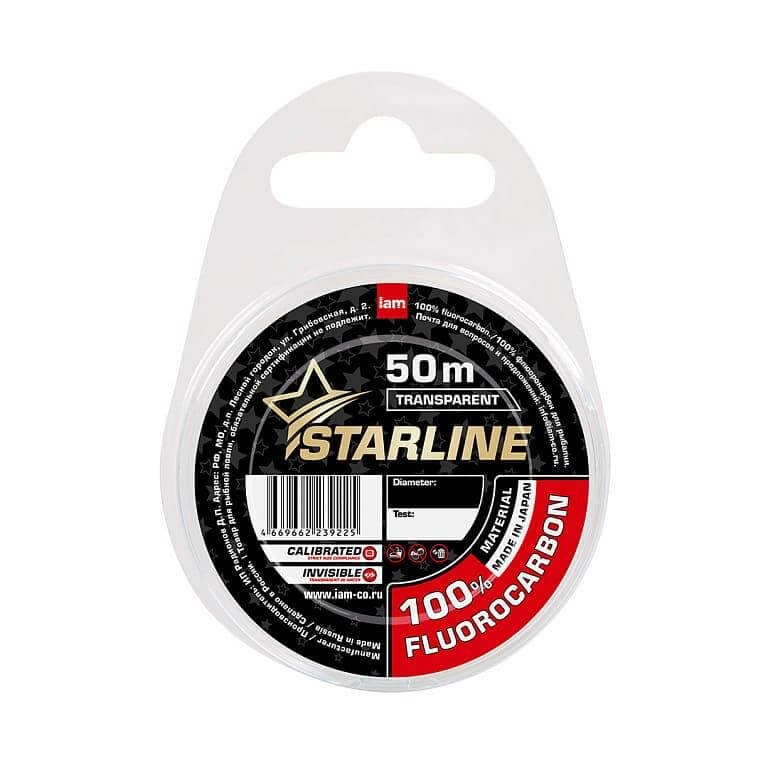 Флюорокарбон STARLINE 100% FLUOROCARBON 50м/0,40мм