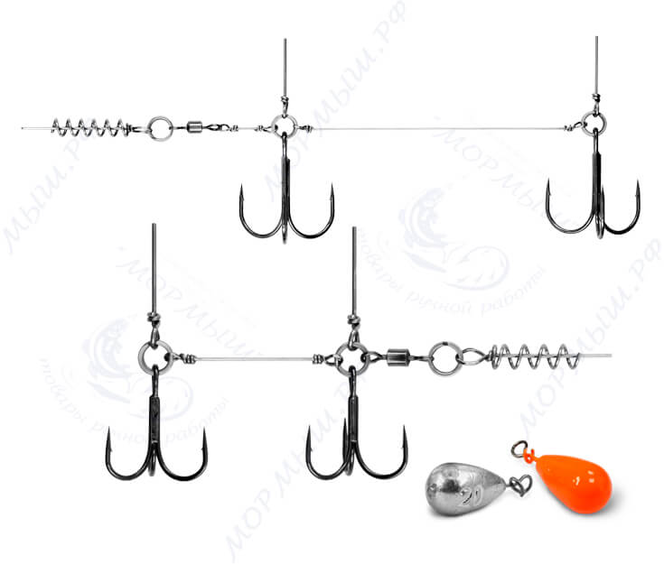 Стингер со спиралью Spring Lock Big Size #L
