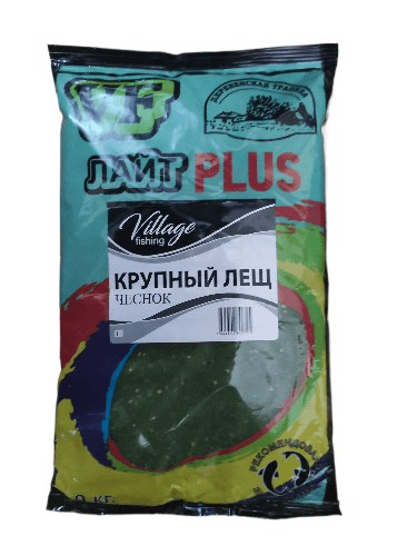Прикормка VF ЛАЙТ PLUS Крупный Лещ (Чеснок) 0,9кг