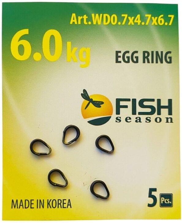 Кольцо заводное EGG Ring FISH SEASON 6,0кг