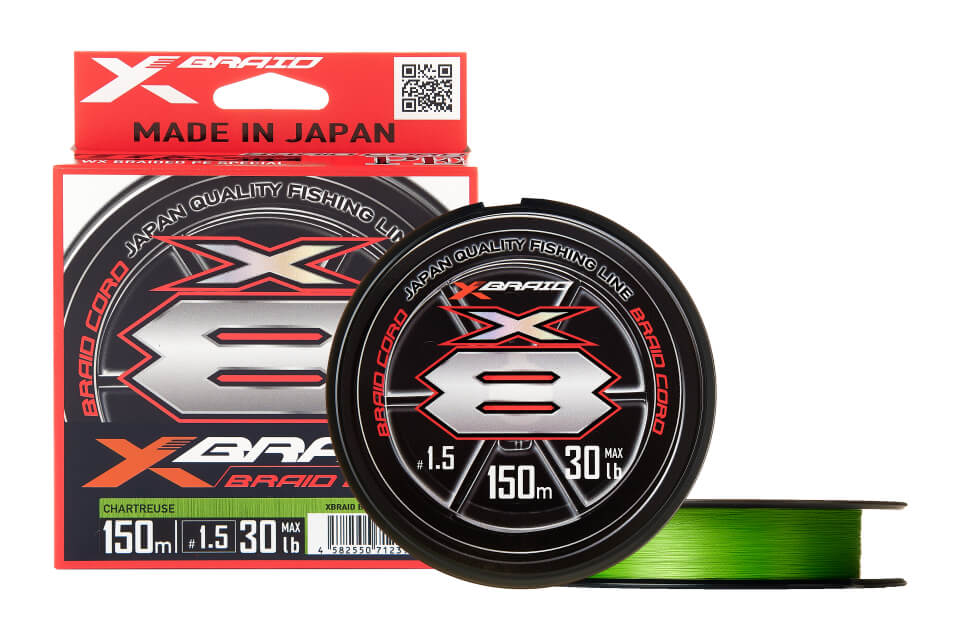 Шнур YGK X-Braid Braid Cord X8 150m #0.4-10lb