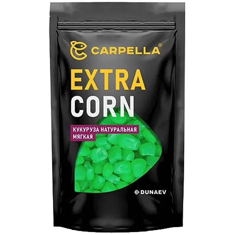 Кукуруза CARPELLA зеленая Клубника 100g (мягкий пакет)