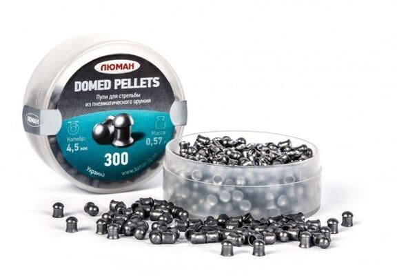 Пули пневматические ЛЮМАН Domed pellets 0,57g (300 шт)