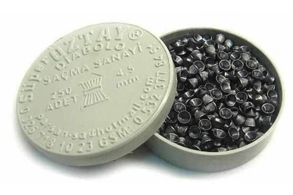 Пули Super Oztay Diabolo 4,5мм  0,49-0,52g  250шт