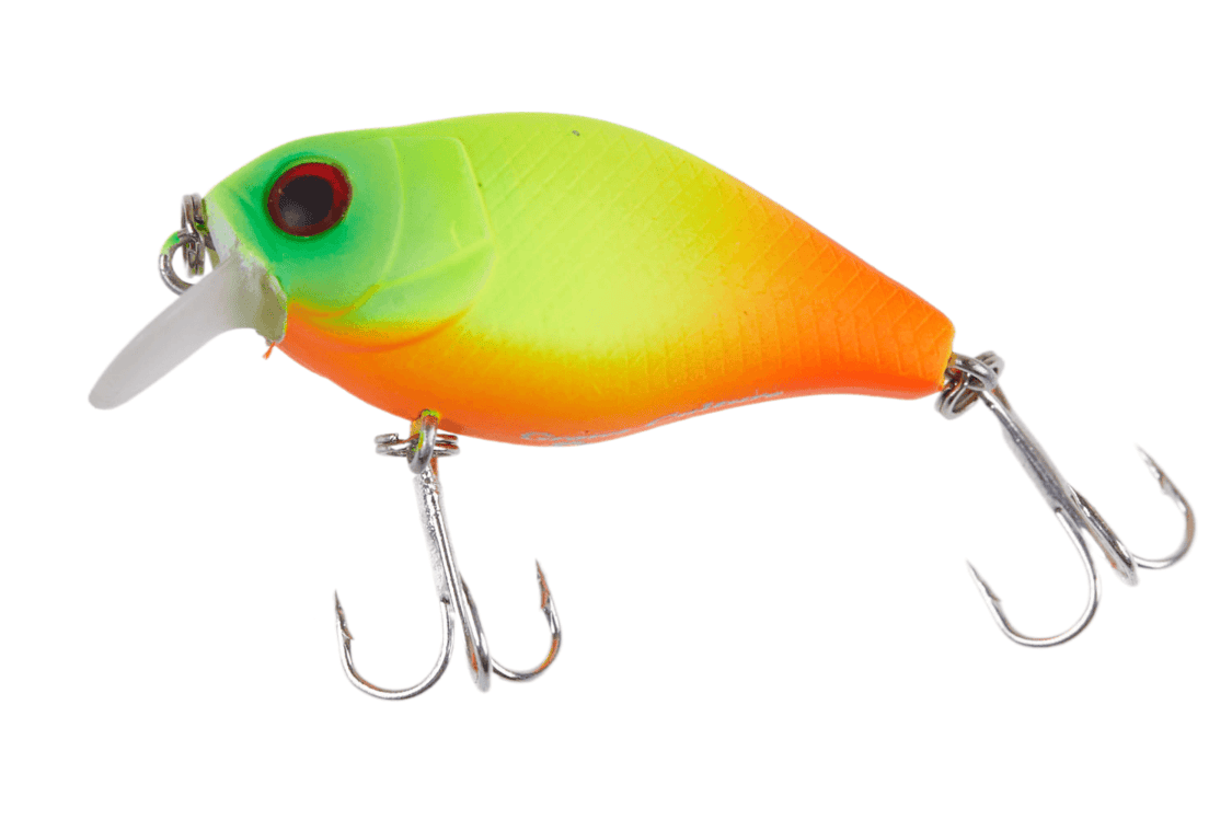 Воблер GC Chubby 38F-UV08/Chartreuse Orange 4,0g 0-1,0м
