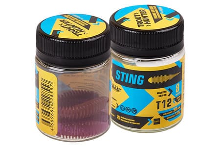 Силиконовая приманка TROUT HUNTER STING  50mm (8шт) #T12