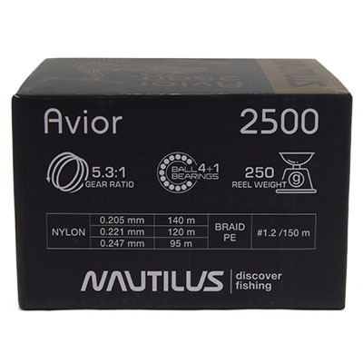 Катушка Nautilus Avior 2500 5+1bb