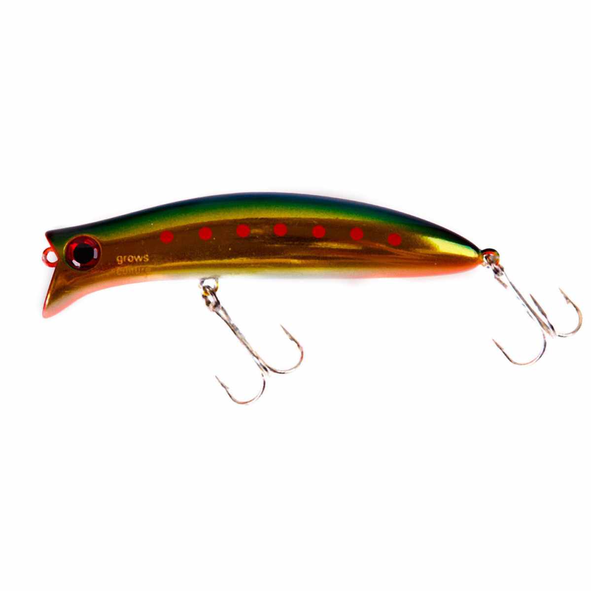 Воблер GC POPPER Komomo II 90F-12g-UV11/Blue Gold Sardine