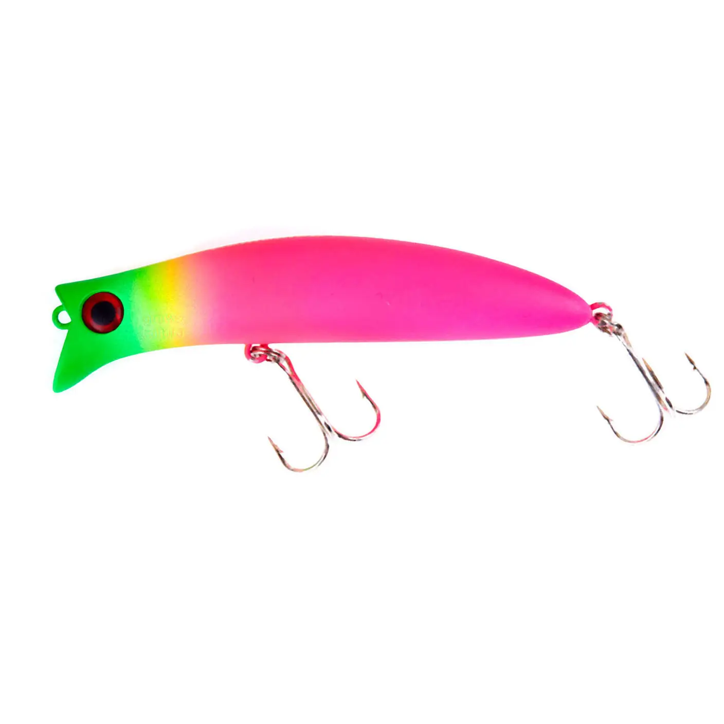Воблер GC POPPER Komomo II 90F-12g-UV37/Green Pink
