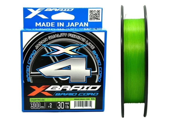 Шнур YGK X-Braid Braid Cord X4 300m #1.2-20lb