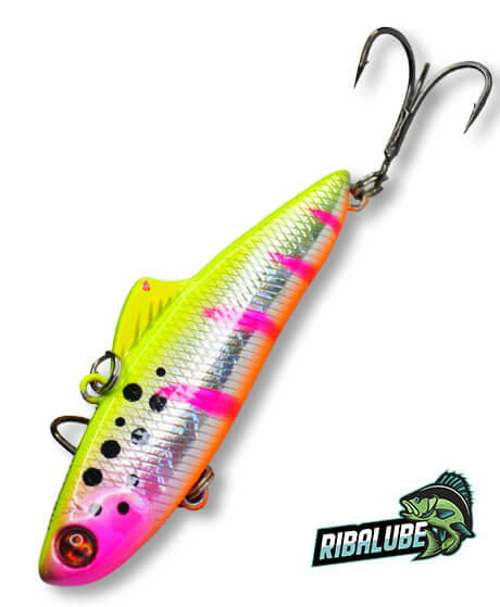 Раттлин RIBALUBE TOXIK Vib 70mm 16g #S16